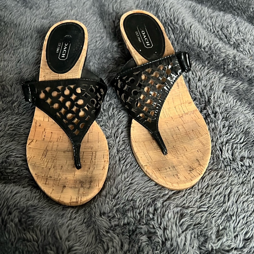 Coach wedges